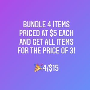 Bundle and SAVE!